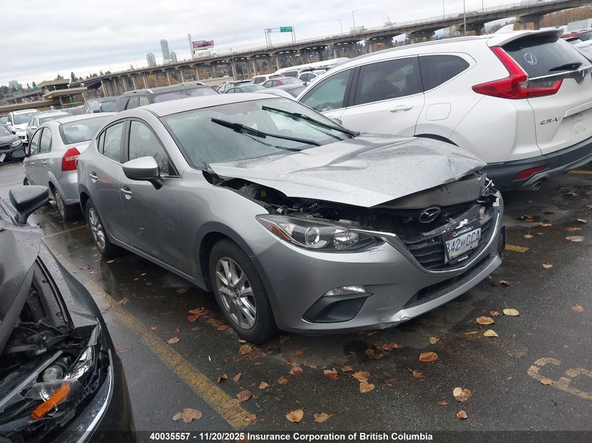 2014 Mazda 3 Touring VIN: JM1BM1V78E1130988 Lot: 40035557