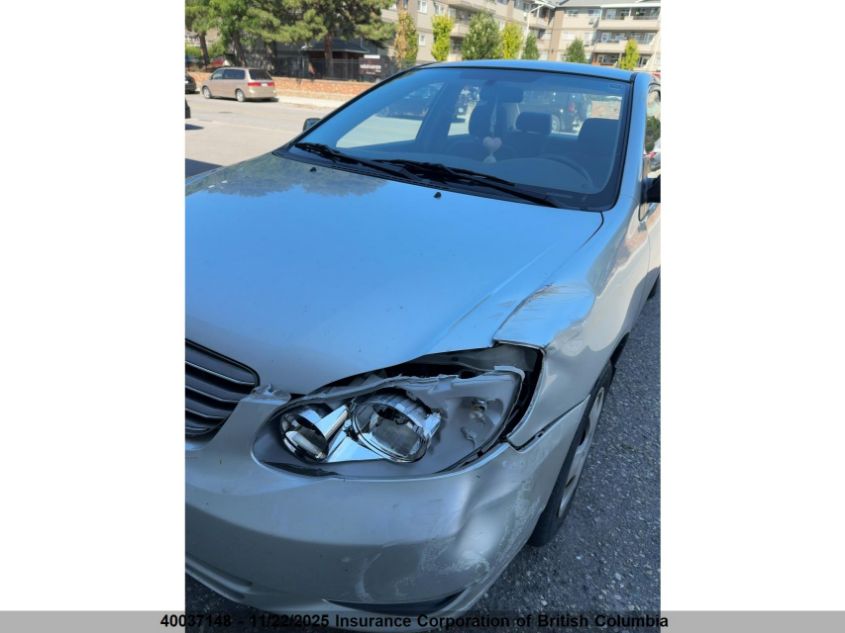 2003 Toyota Corolla Ce/Le/S VIN: 2T1BR32E83C763015 Lot: 40037148