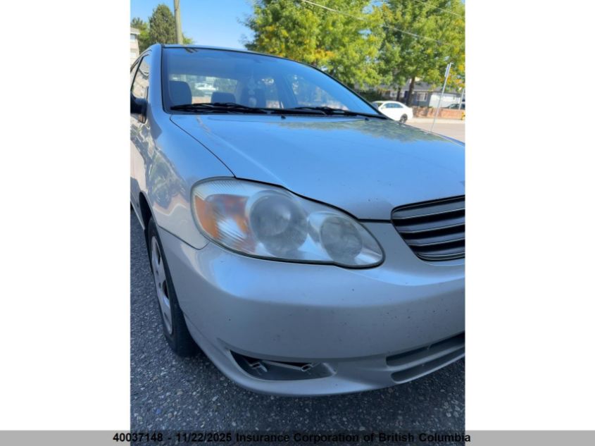 2003 Toyota Corolla Ce/Le/S VIN: 2T1BR32E83C763015 Lot: 40037148