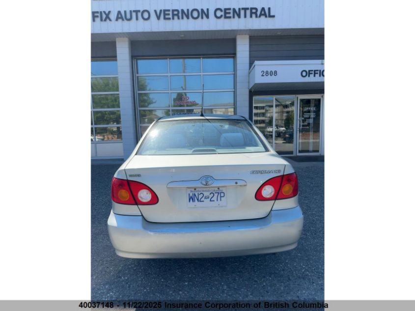 2003 Toyota Corolla Ce/Le/S VIN: 2T1BR32E83C763015 Lot: 40037148