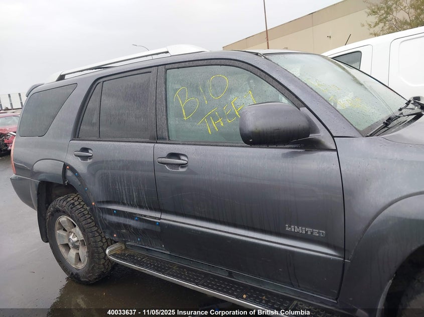 2003 Toyota 4Runner Limited VIN: JTEBU17R138003448 Lot: 40033637