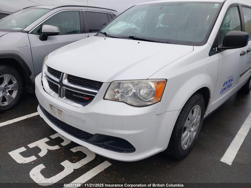 2C4RDGBGXER127513 2014 DODGE CARAVAN photo no. 2