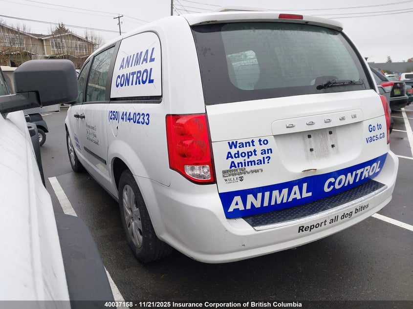 2C4RDGBGXER127513 2014 DODGE CARAVAN photo no. 3