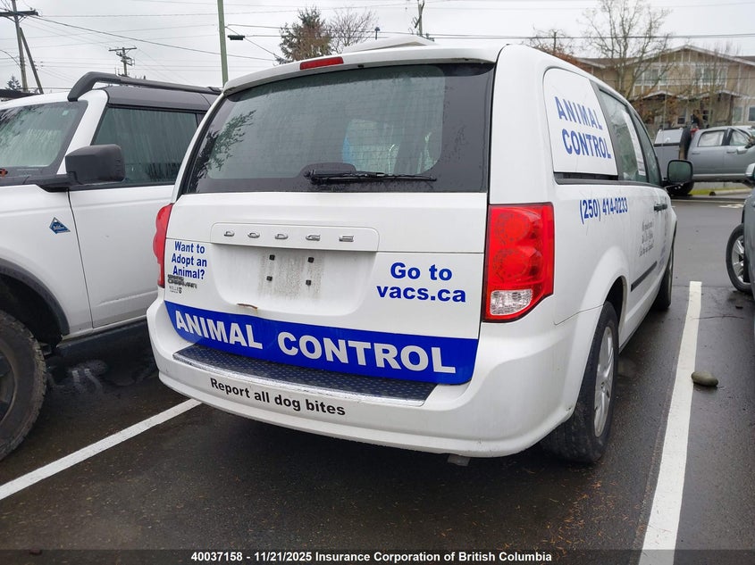 2C4RDGBGXER127513 2014 DODGE CARAVAN photo no. 4