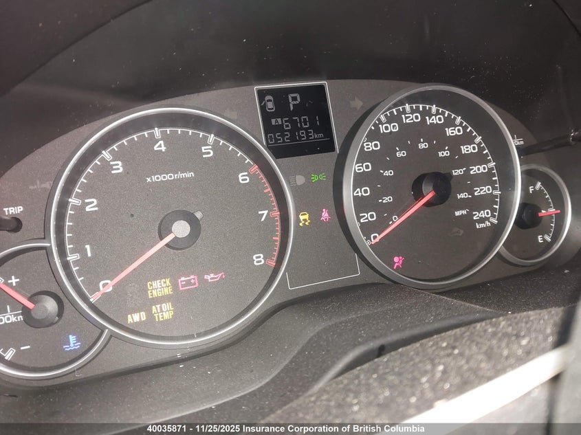 2013 Subaru Outback 2.5I Premium VIN: 4S4BRGGCXD3219023 Lot: 40035871