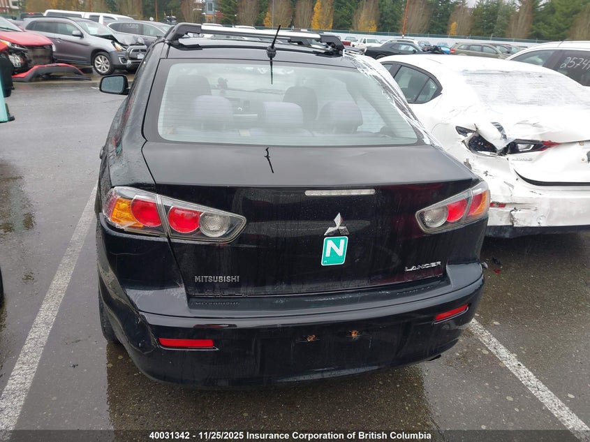 2010 Mitsubishi Lancer Es/Es Sport VIN: JA32U2FUXAU608006 Lot: 40031342