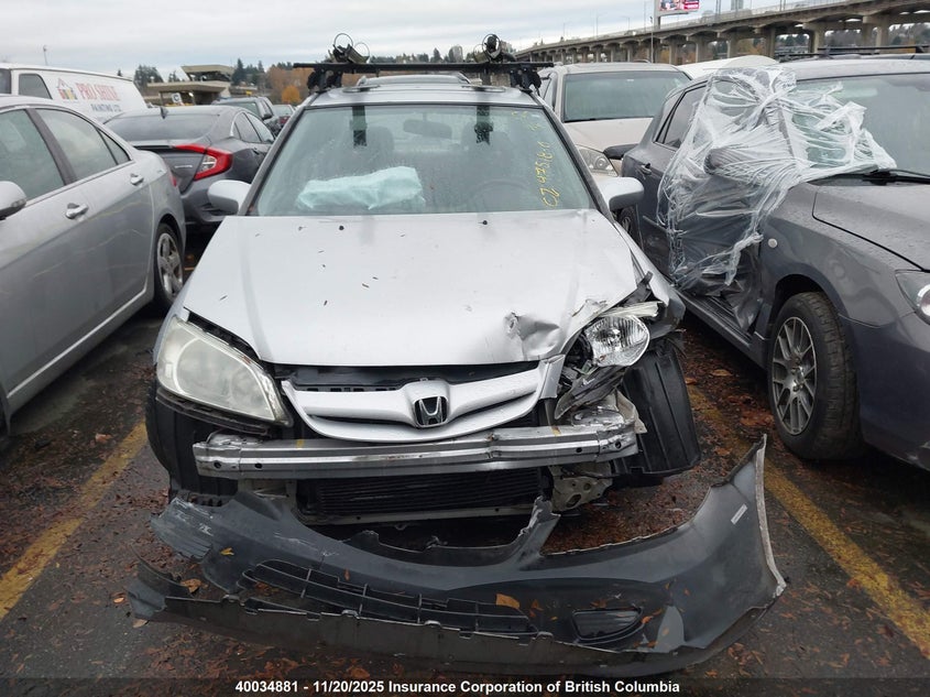 2004 Honda Civic Si Si VIN: 2HGES15804H911596 Lot: 40034881