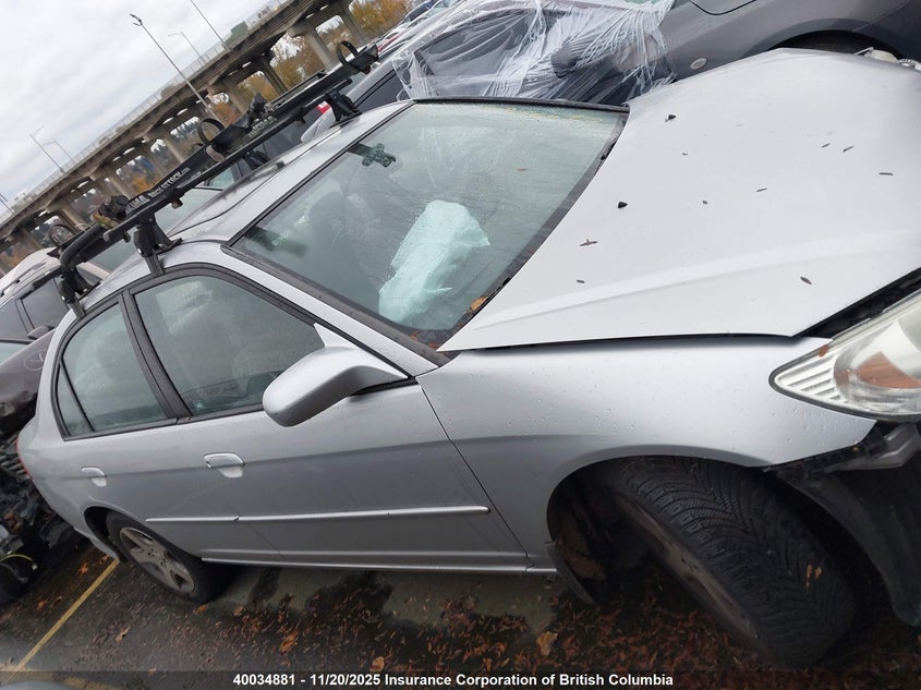 2004 Honda Civic Si Si VIN: 2HGES15804H911596 Lot: 40034881