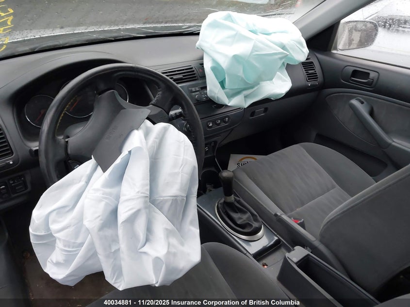 2004 Honda Civic Si Si VIN: 2HGES15804H911596 Lot: 40034881