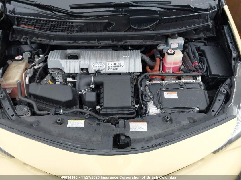 2018 Toyota Prius V VIN: JTDZN3EU1JJ076019 Lot: 40034143