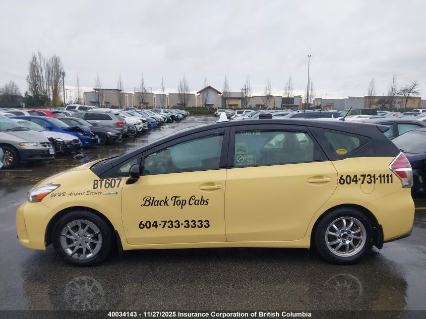 2018 Toyota Prius V VIN: JTDZN3EU1JJ076019 Lot: 40034143