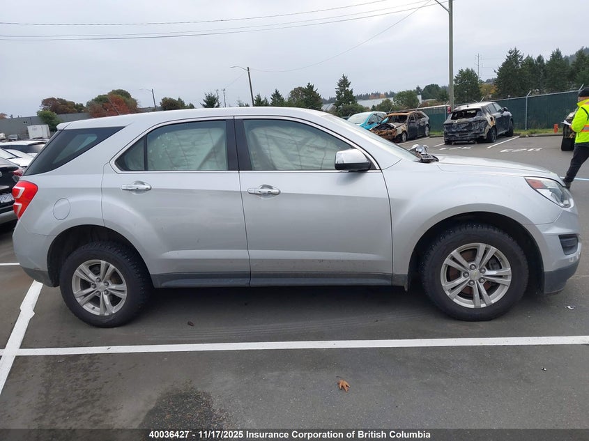 2016 Chevrolet Equinox Ls VIN: 2GNALBEK8G6148293 Lot: 40036427