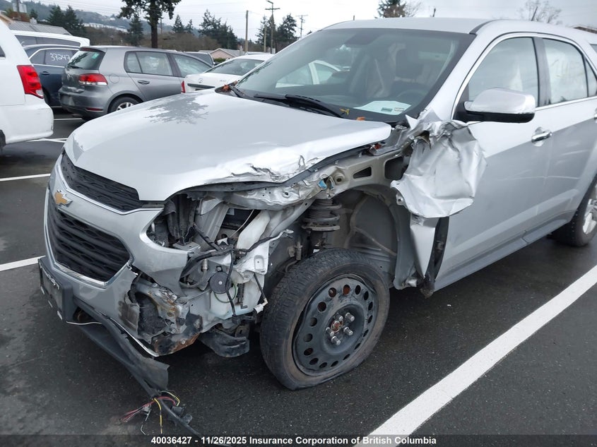 2016 Chevrolet Equinox Ls VIN: 2GNALBEK8G6148293 Lot: 40036427