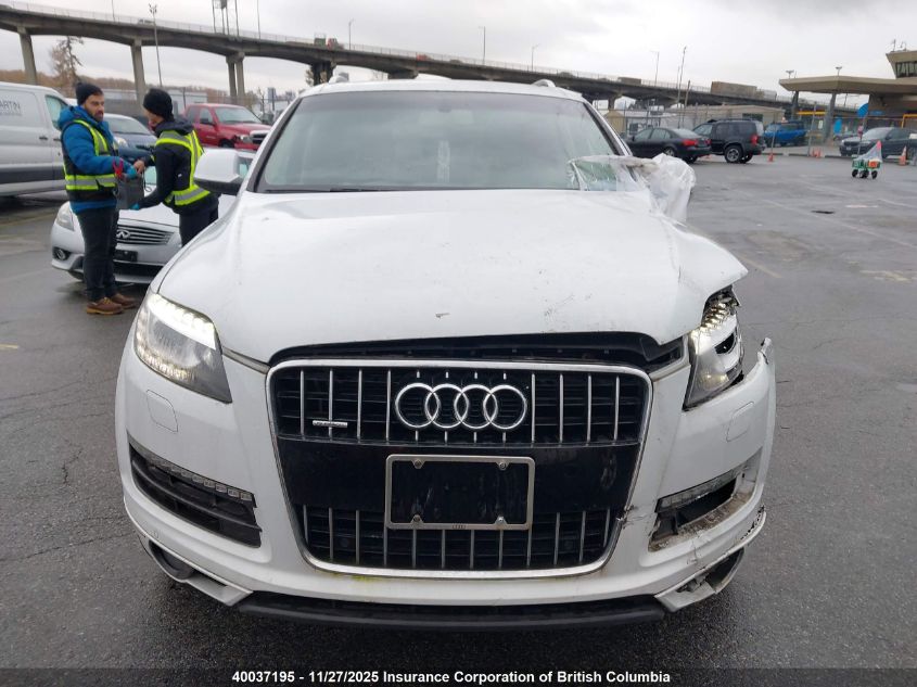 2014 Audi Q7 VIN: WA1CGCFE2ED014084 Lot: 40037195