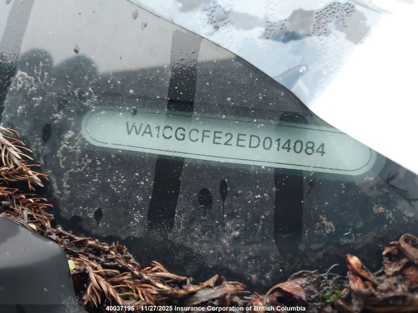 2014 Audi Q7 VIN: WA1CGCFE2ED014084 Lot: 40037195