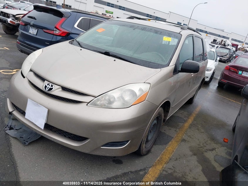 5TDZK23C07S005709 2007 TOYOTA SIENNA photo no. 2