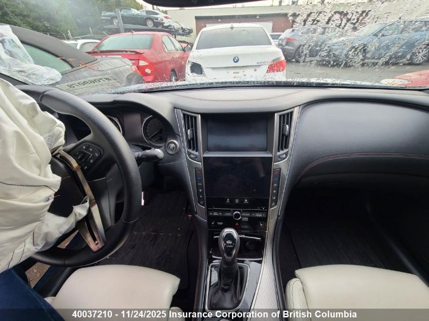 2024 Infiniti Q50 VIN: JN1FV7DR2RM680070 Lot: 40037210