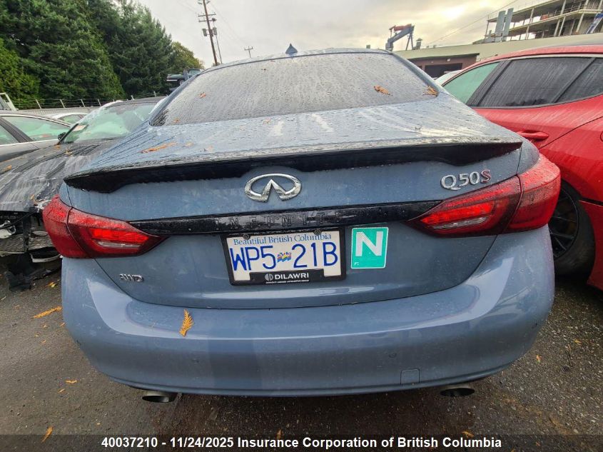 2024 Infiniti Q50 VIN: JN1FV7DR2RM680070 Lot: 40037210