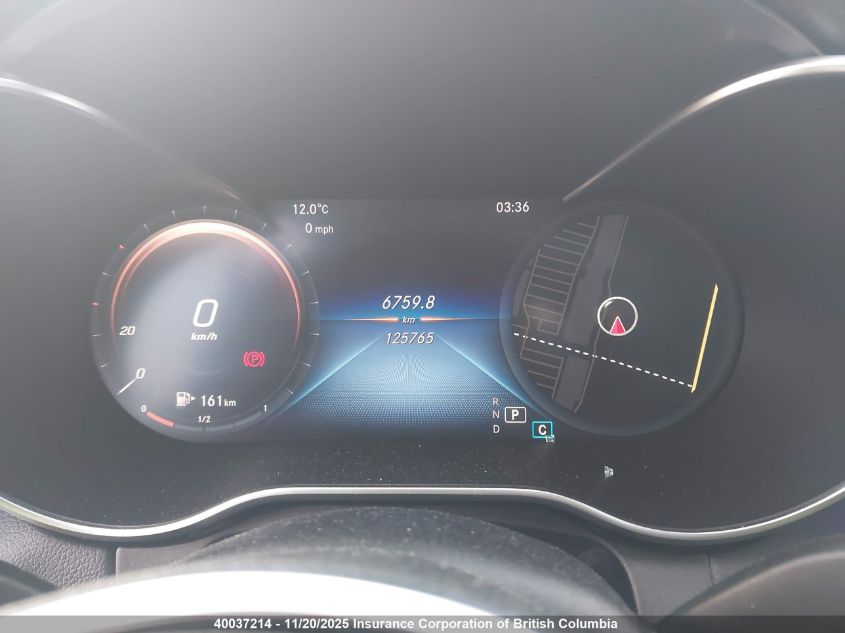 2019 Mercedes-Benz C 300 4Matic VIN: 55SWF8EBXKU308619 Lot: 40037214