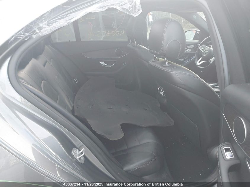 2019 Mercedes-Benz C 300 4Matic VIN: 55SWF8EBXKU308619 Lot: 40037214