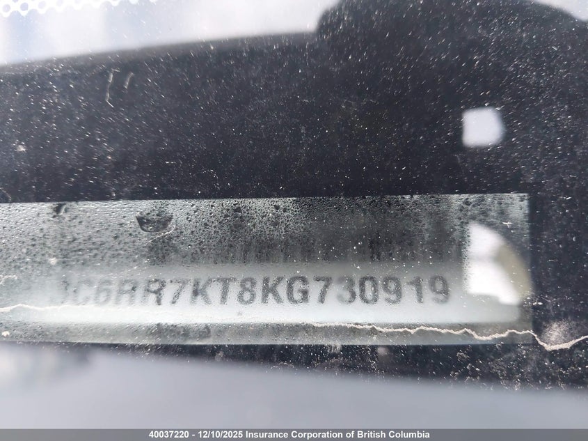 3C6RR7KT8KG730919 2019 RAM 1500 photo no. 19