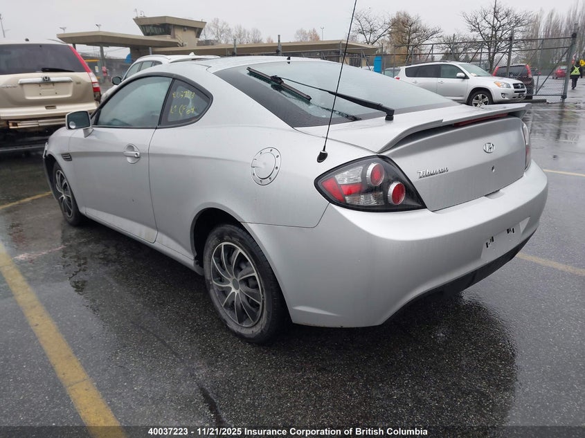 KMHHM65D18U273230 2008 HYUNDAI TIBURON photo no. 3