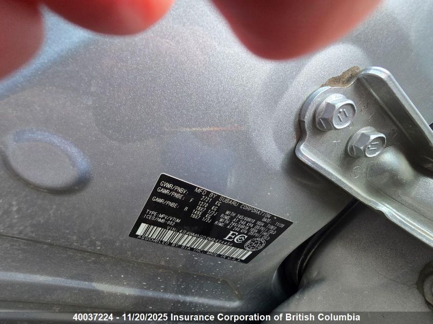 2021 Subaru Ascent Touring VIN: 4S4WMAGD2M3424454 Lot: 40037224