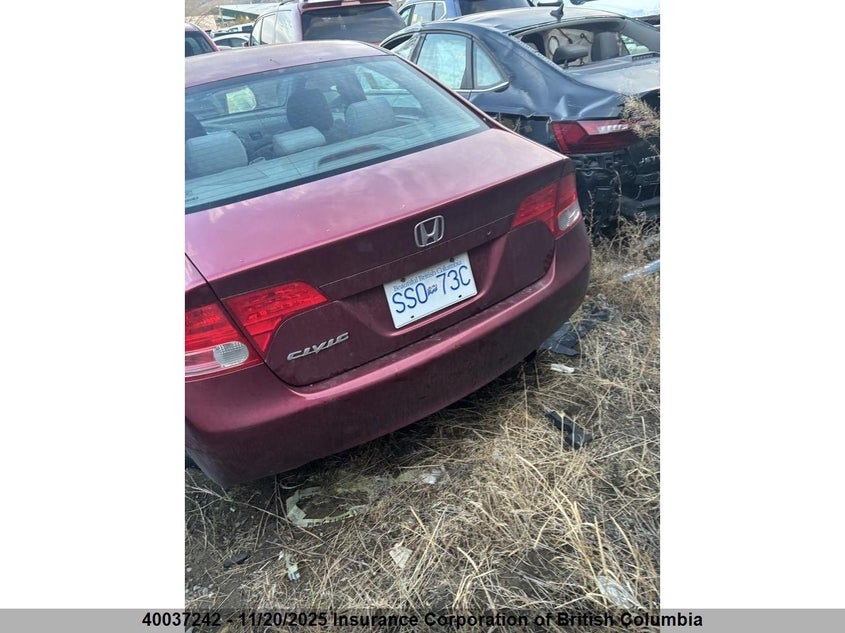 2007 Honda Civic VIN: 2HGFA16357H038314 Lot: 40037242