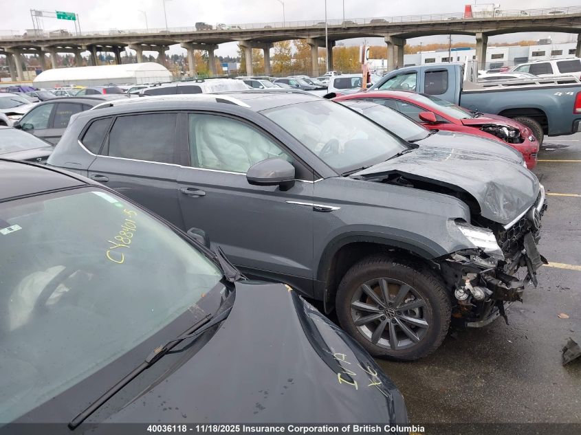 2023 Volkswagen Taos Sel VIN: 3VV4X7B22PM362294 Lot: 40036118