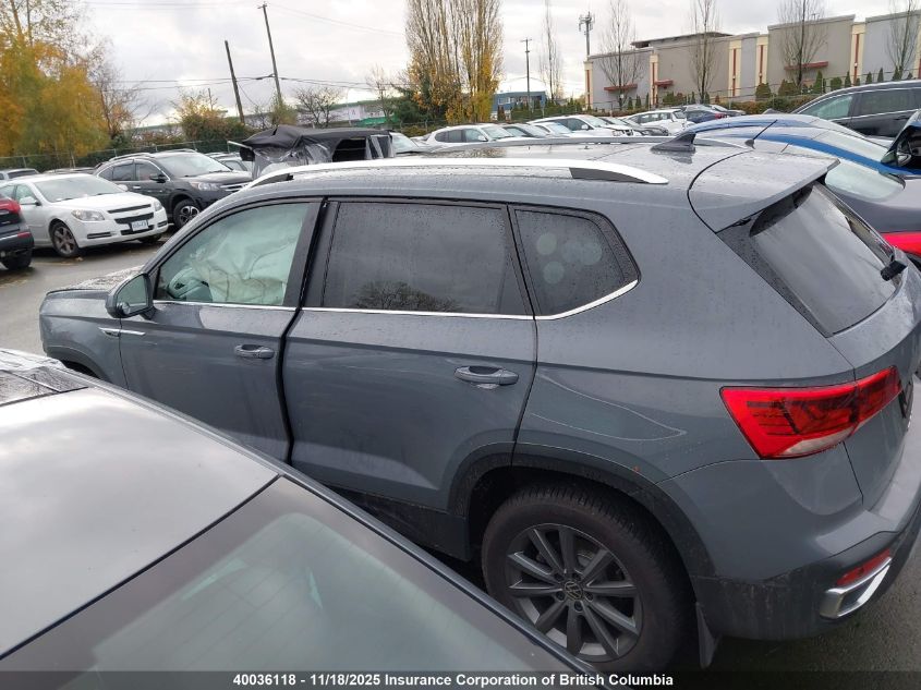 2023 Volkswagen Taos Sel VIN: 3VV4X7B22PM362294 Lot: 40036118