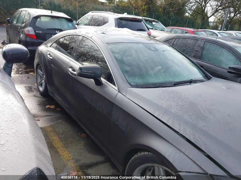 2012 Mercedes-Benz Cls 550 4Matic VIN: WDDLJ9BB3CA024049 Lot: 40036115