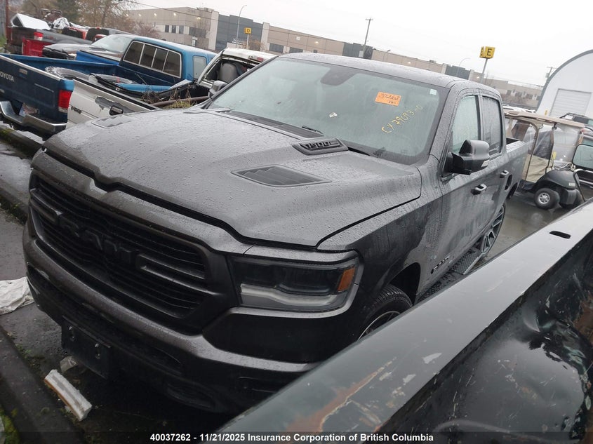 1C6SRFLT2KN743554 2019 RAM 1500 photo no. 2