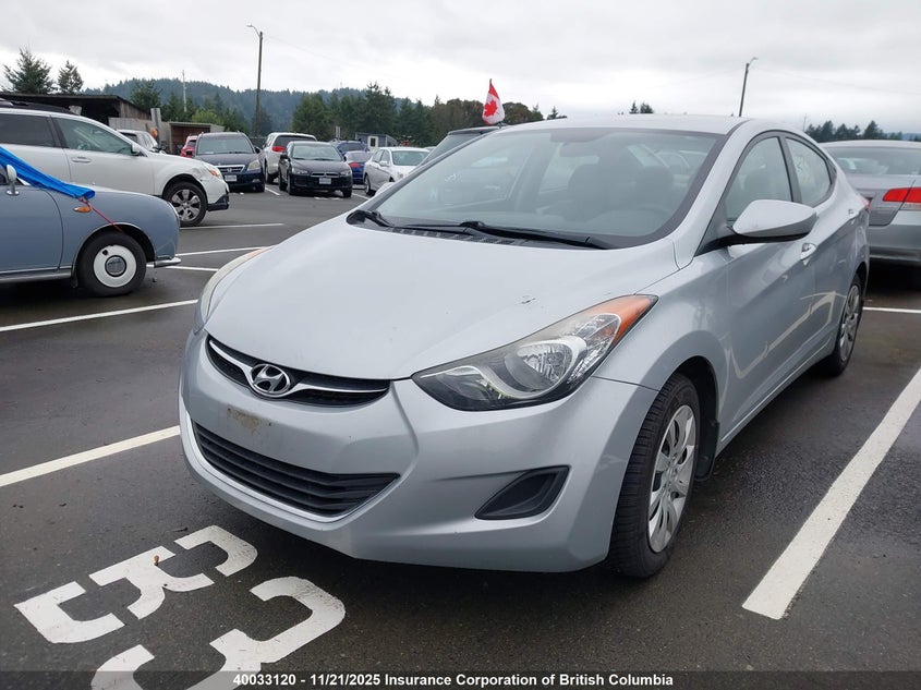 5NPDH4AE9CH064959 2012 HYUNDAI ELANTRA photo no. 2