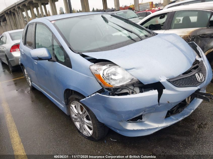 2009 Honda Fit Sport VIN: JHMGE878X9S802825 Lot: 40036331