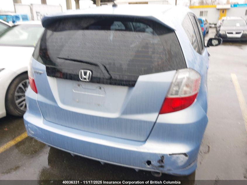 2009 Honda Fit Sport VIN: JHMGE878X9S802825 Lot: 40036331