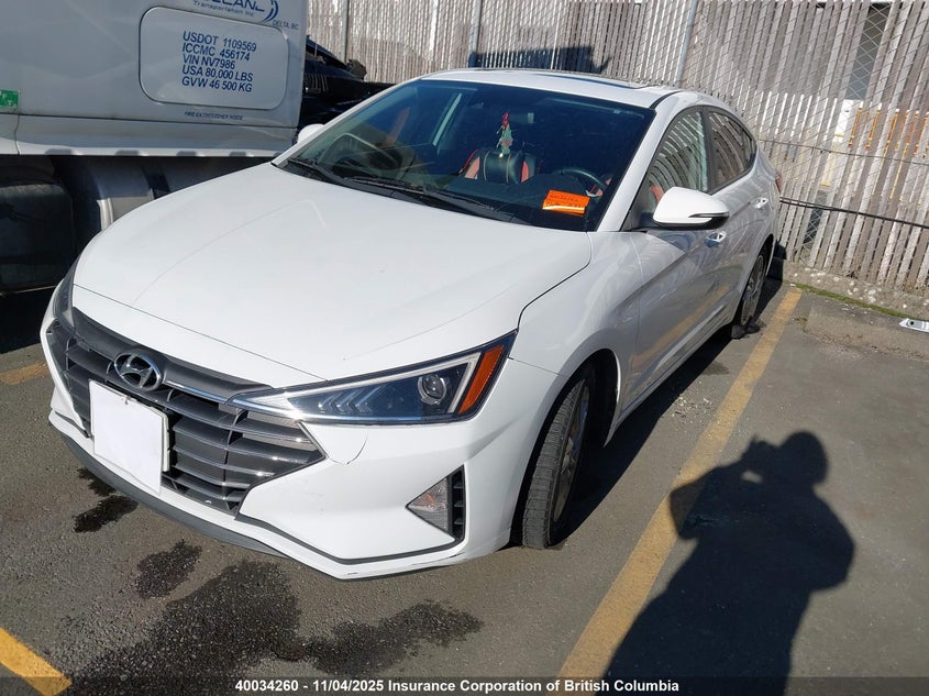KMHD84LF3LU078444 2020 HYUNDAI ELANTRA photo no. 2