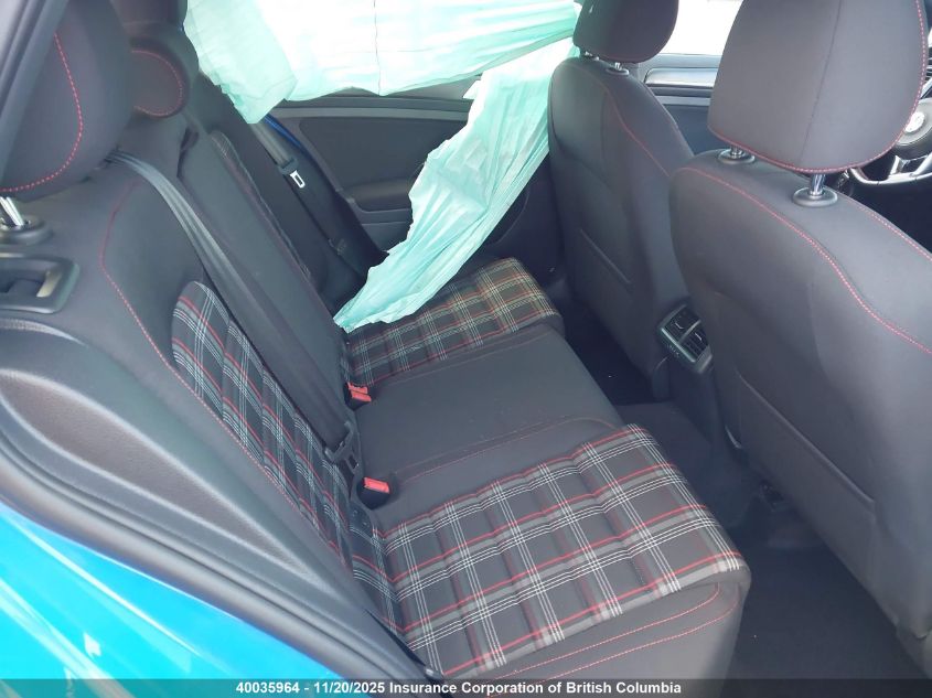 2019 Volkswagen Gti S/Se/Autobahn/Rabbit Edition VIN: 3VW5T7AU6KM007698 Lot: 40035964