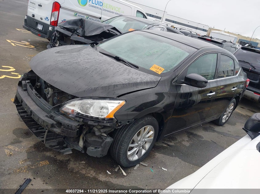 3N1AB7AP1FL642535 2015 NISSAN SENTRA photo no. 2