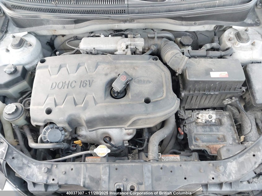 KNADE123186349741 2008 KIA RIO photo no. 10