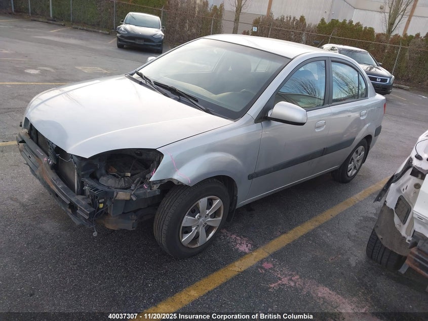 KNADE123186349741 2008 KIA RIO photo no. 2
