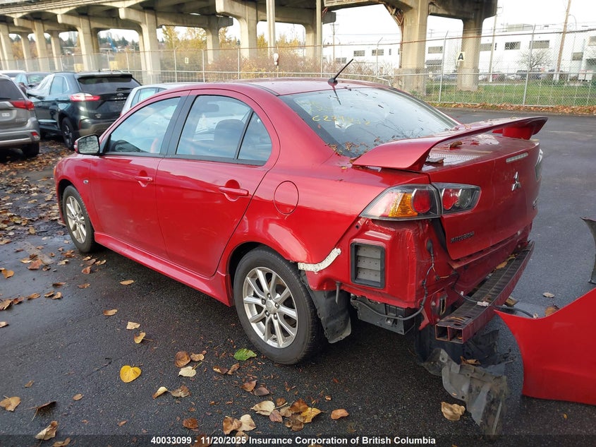 JA32U2FU3FU606444 2015 MITSUBISHI LANCER photo no. 3