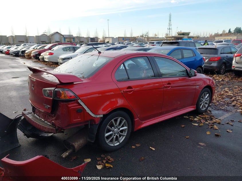 JA32U2FU3FU606444 2015 MITSUBISHI LANCER photo no. 4
