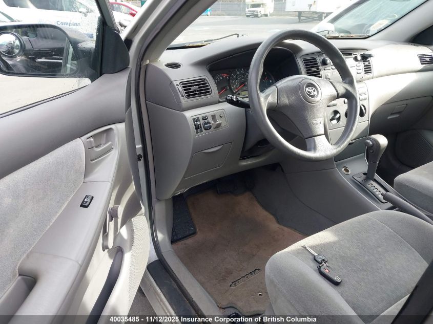 2003 Toyota Corolla Ce/Le/S VIN: 2T1BR32EX3C713409 Lot: 40035485