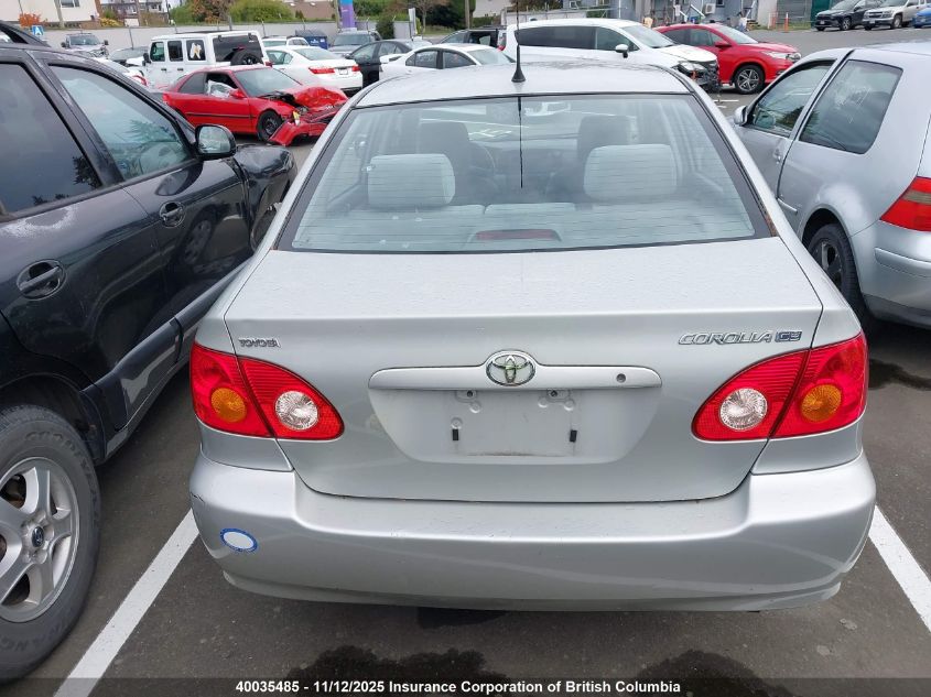 2003 Toyota Corolla Ce/Le/S VIN: 2T1BR32EX3C713409 Lot: 40035485
