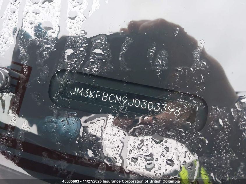 2018 Mazda Cx-5 Touring VIN: JM3KFBCM9J0303398 Lot: 40035683