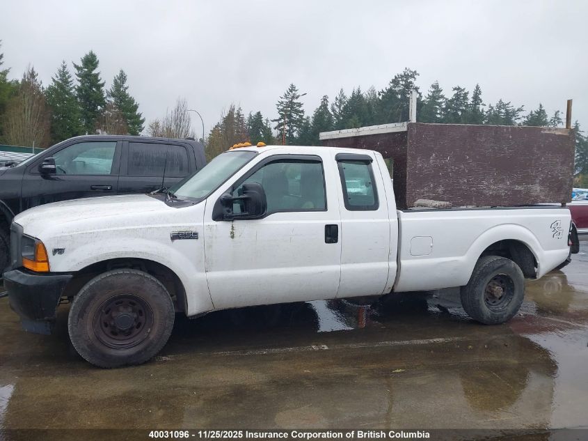 2001 Ford F250 Super Duty VIN: 1FTNX20L91EA83830 Lot: 40031096