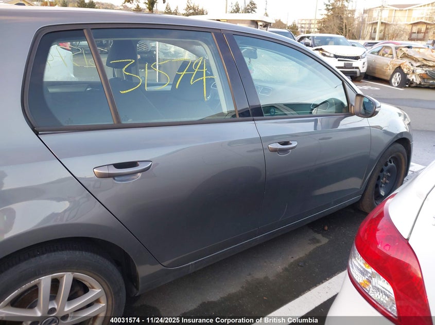 2010 Volkswagen Golf VIN: WVWDA9AJ2AW157876 Lot: 40031574