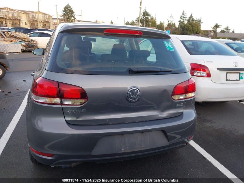 2010 Volkswagen Golf VIN: WVWDA9AJ2AW157876 Lot: 40031574