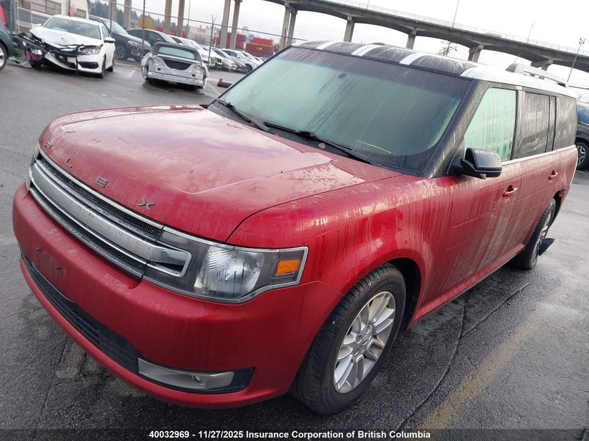 2FMGK5C89DBD05200 2013 FORD FLEX photo no. 2
