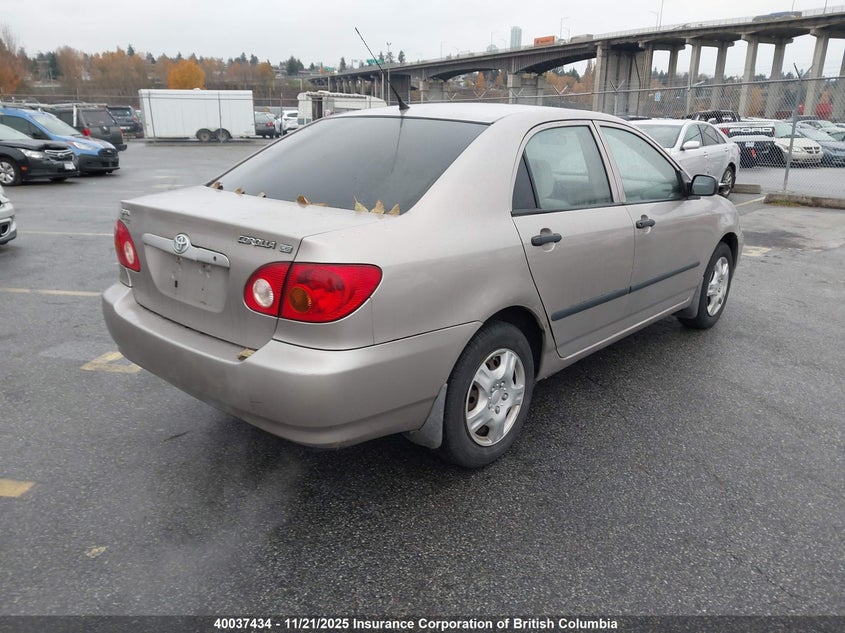2T1BR32E53C709851 2003 TOYOTA COROLLA photo no. 4